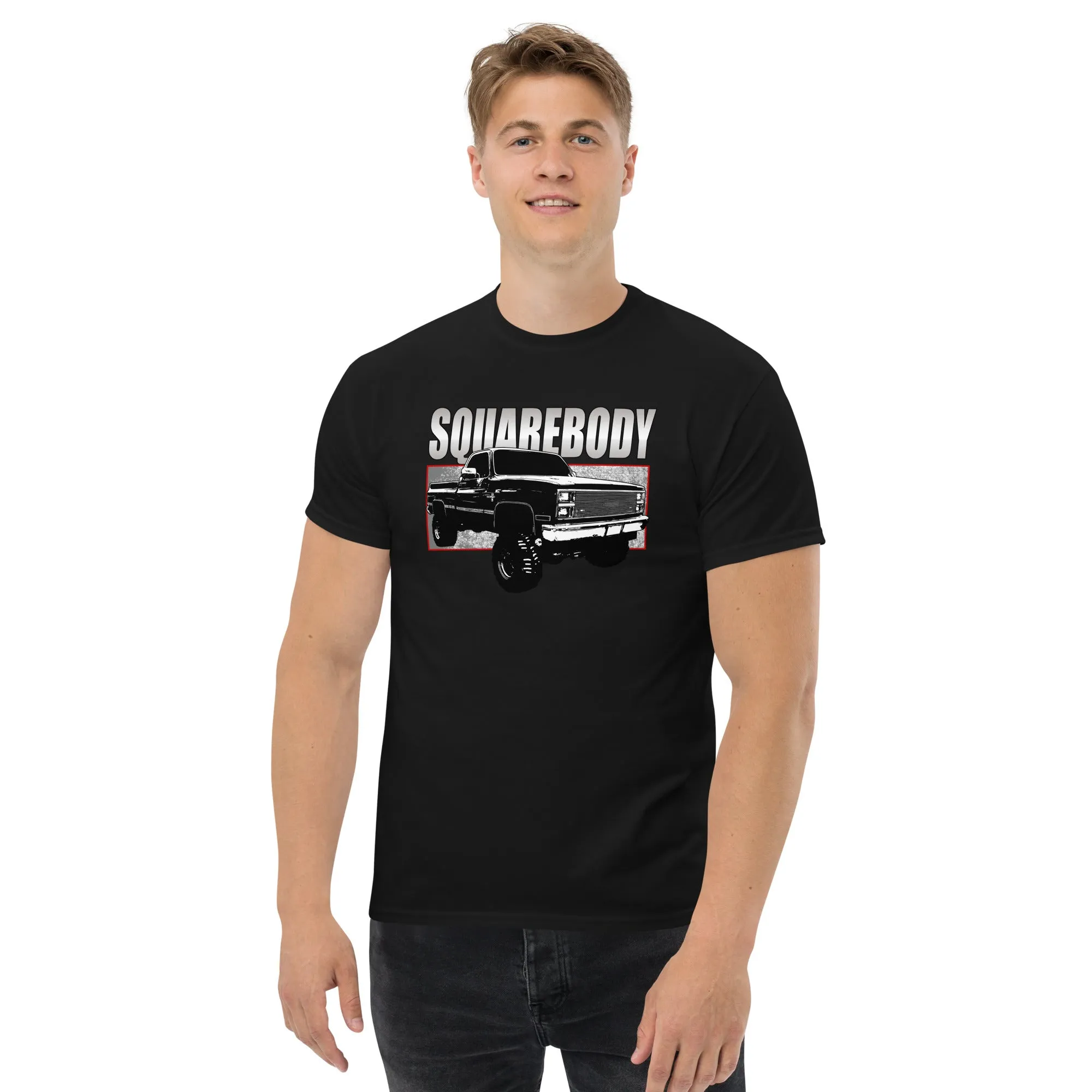 80s Squarebody 4x4 T-Shirt Square Body Truck Tee