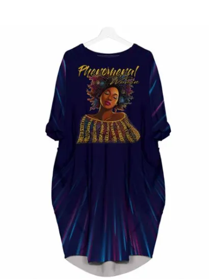 African Dress 32 - Phenomenal Women 3D Dress For Melanin Women