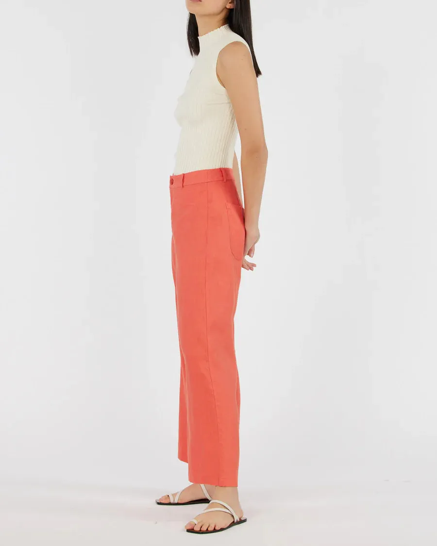 Amelius - Barossa Linen Pant Poppy