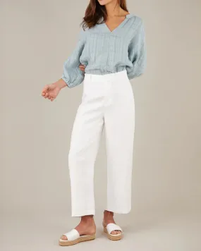 Amelius - Barossa Linen Pant White