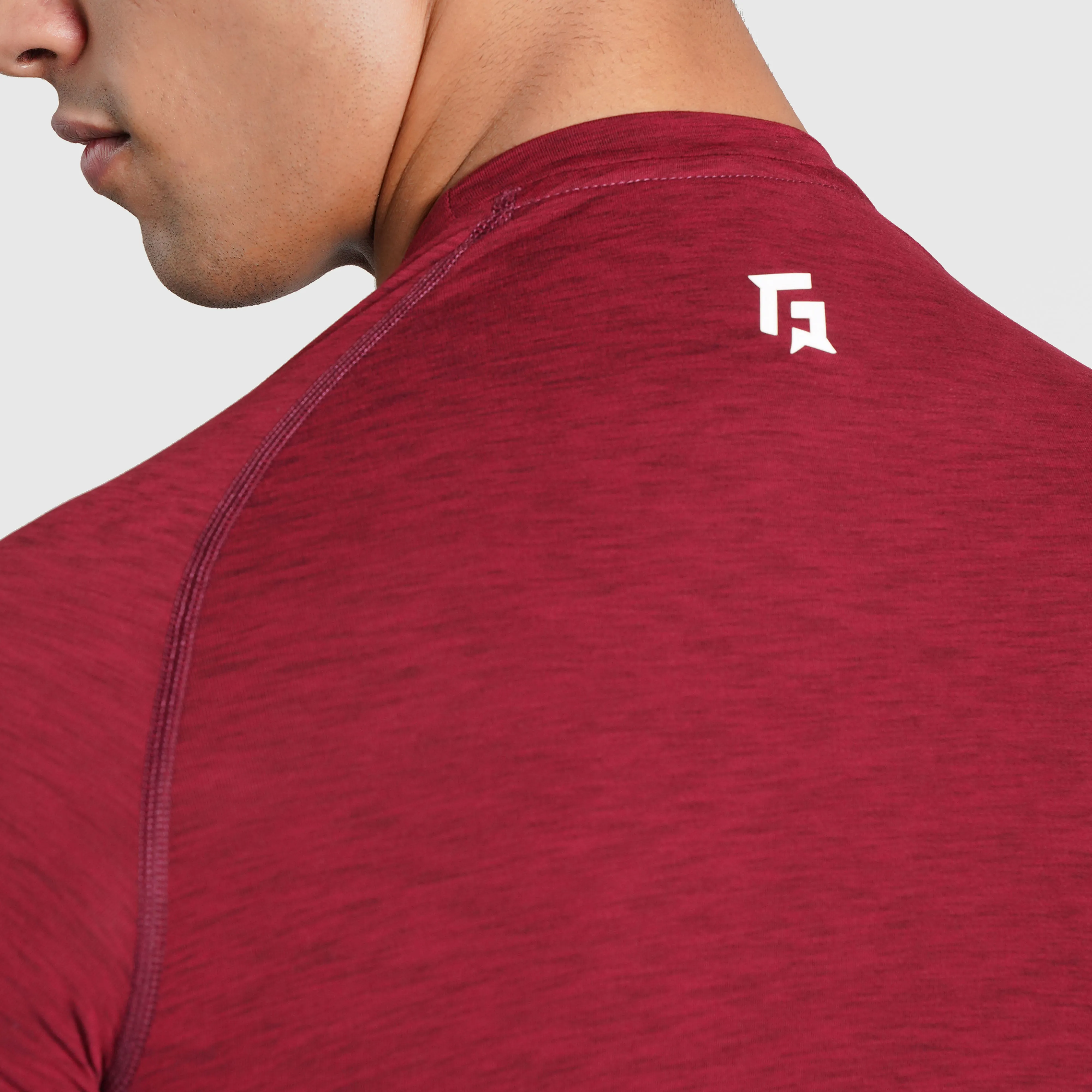 Armour Compression Shirt (MLNG-Maroon)