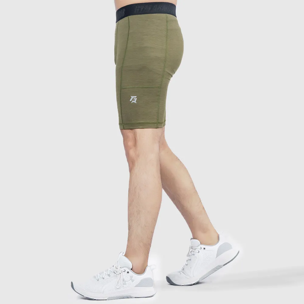 Armour Compression Shorts (MLNG Olive)