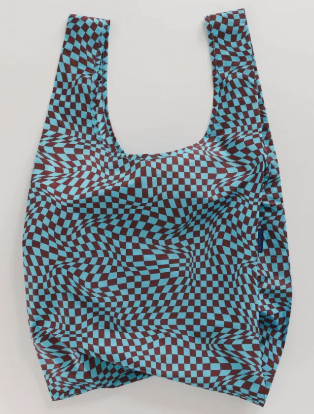 Baggu: Standard Reusable Bag Sky Trippy Checker