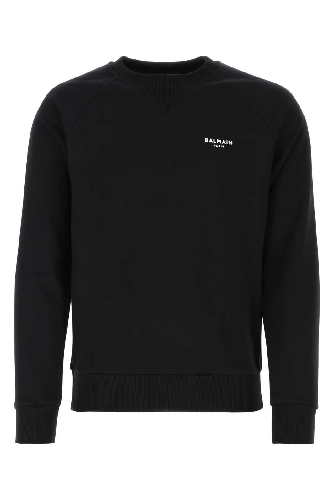 BALMAIN  |Unisex Plain Cotton Logo Luxury Sweatshirts