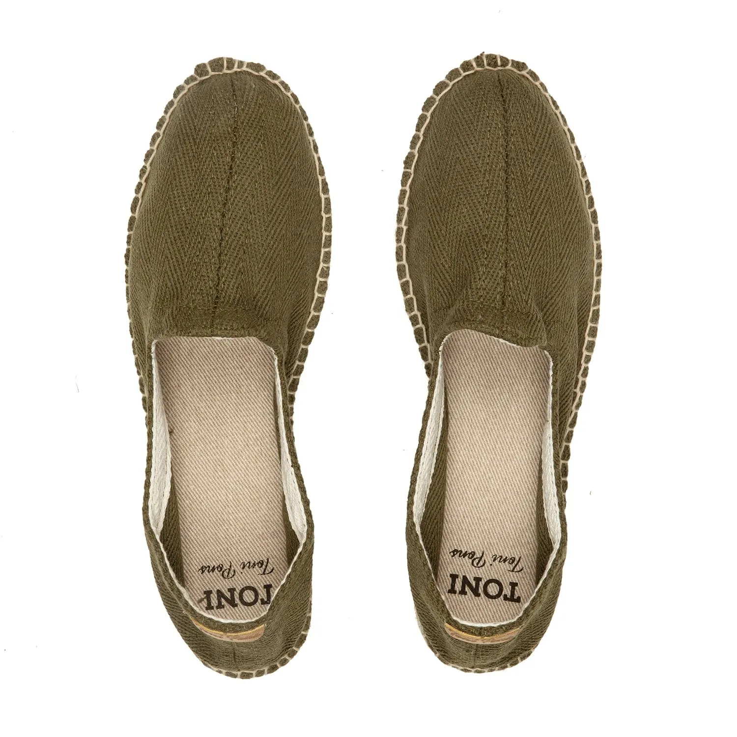 Basic Cotton Blend Espadrilles for Men - Montgri