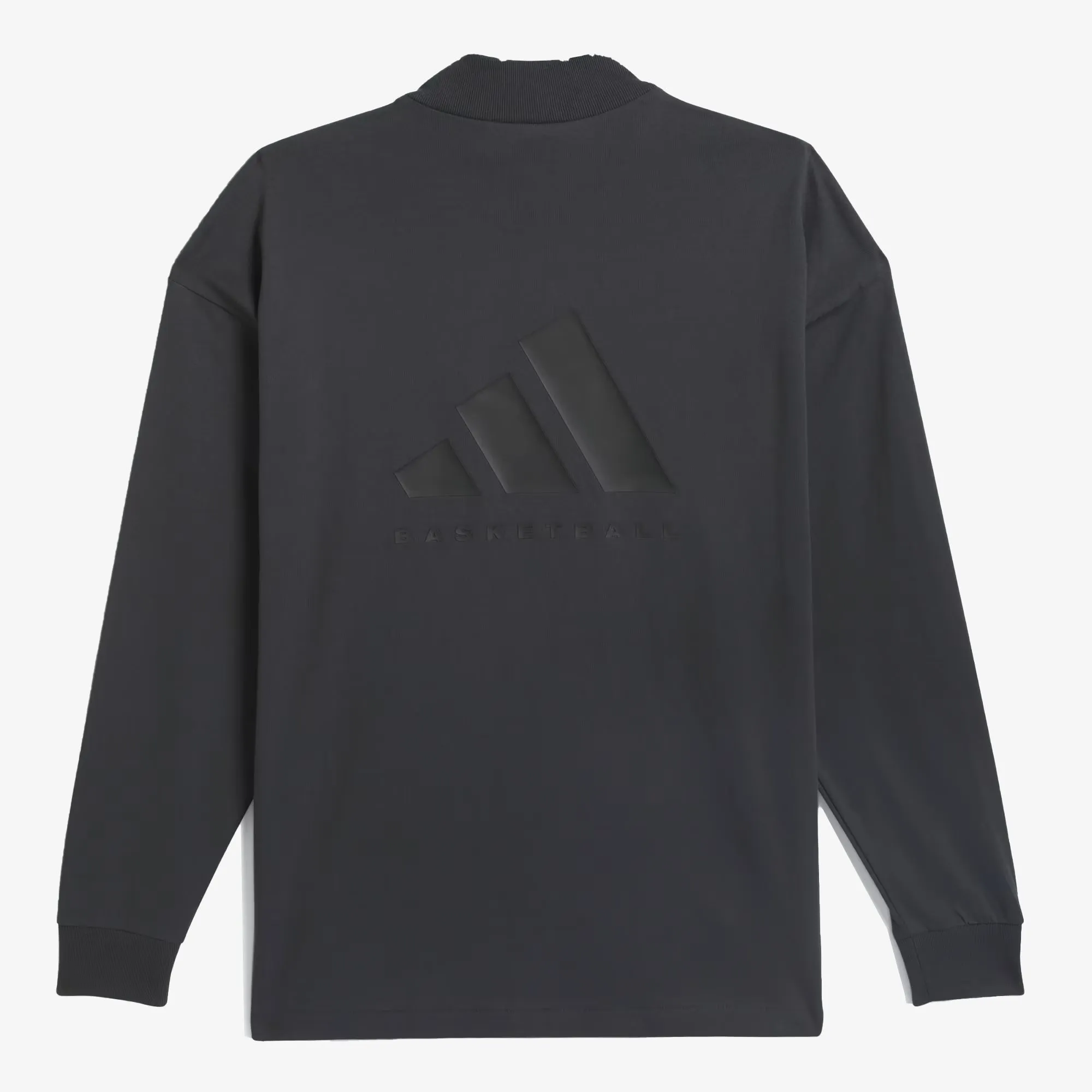 BASKETBALL LONG SLEEVE TEE 'CARBON'