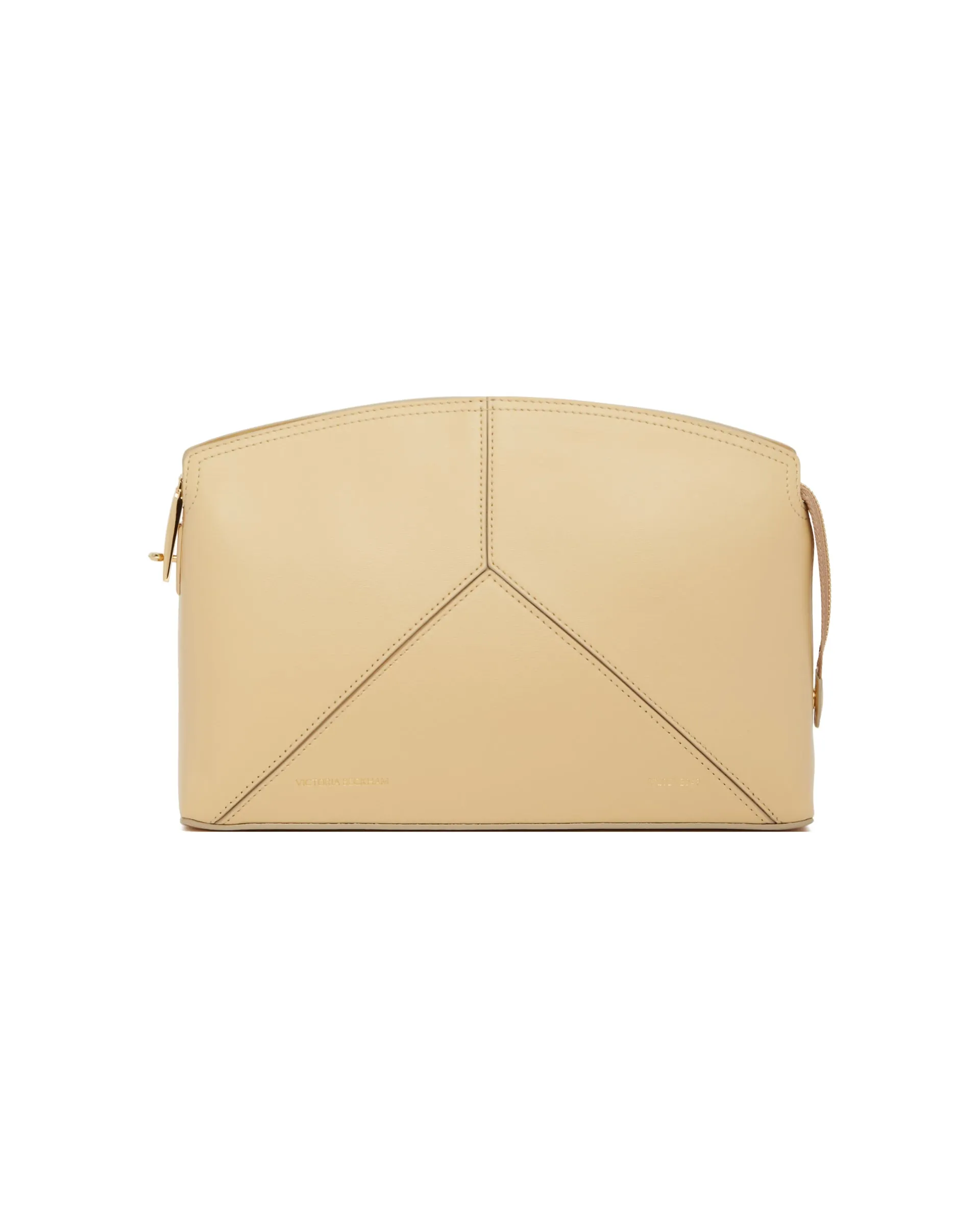 Beige Victoria Clutch Bag