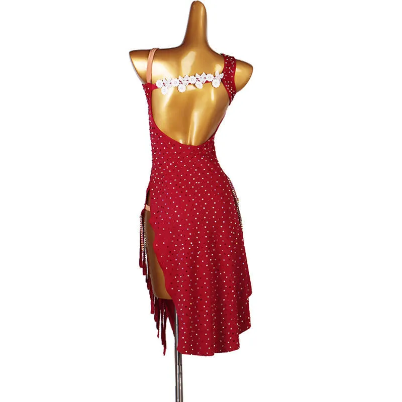 Bordeaux Beauty Dance Outfit for Women | LQ251