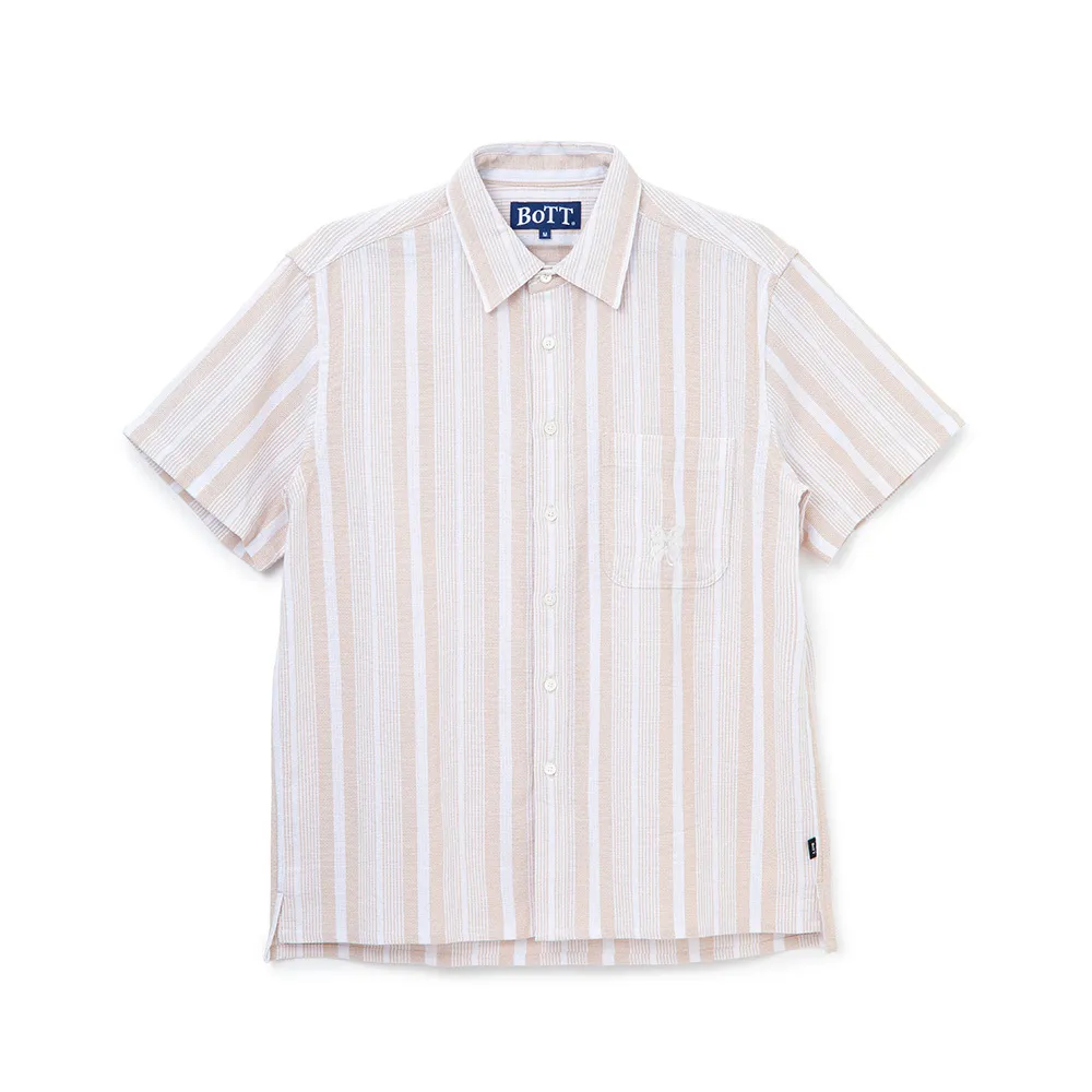 BoTT  |Stripes Unisex Short Sleeves Shirts