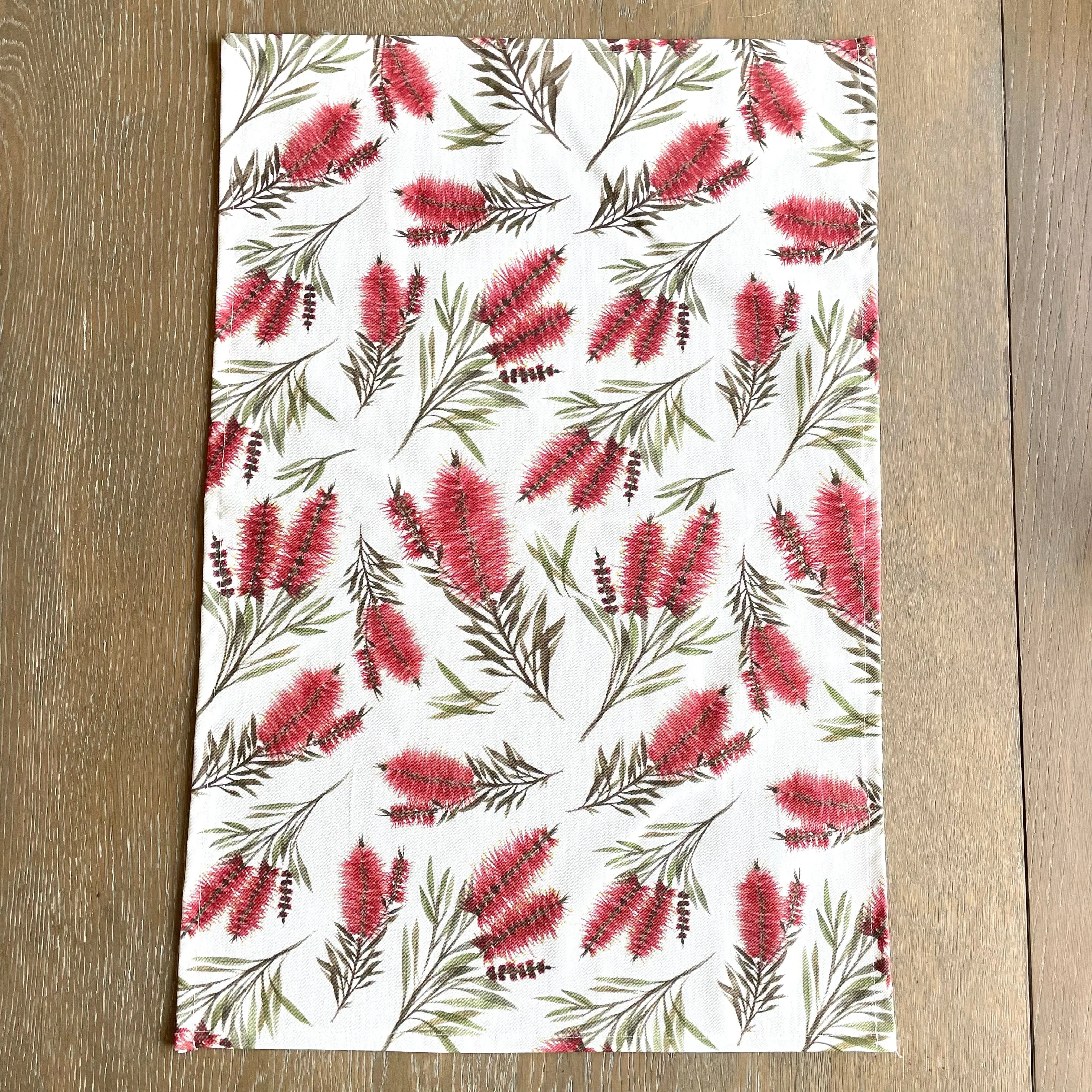 Bottlebrush Tea towel