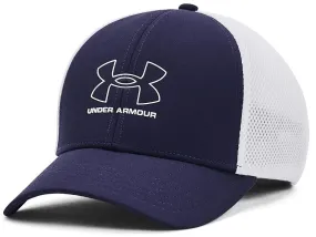 cap Under Armour Iso-Chill Driver Mesh - 410/Midnight Navy/White - men´s