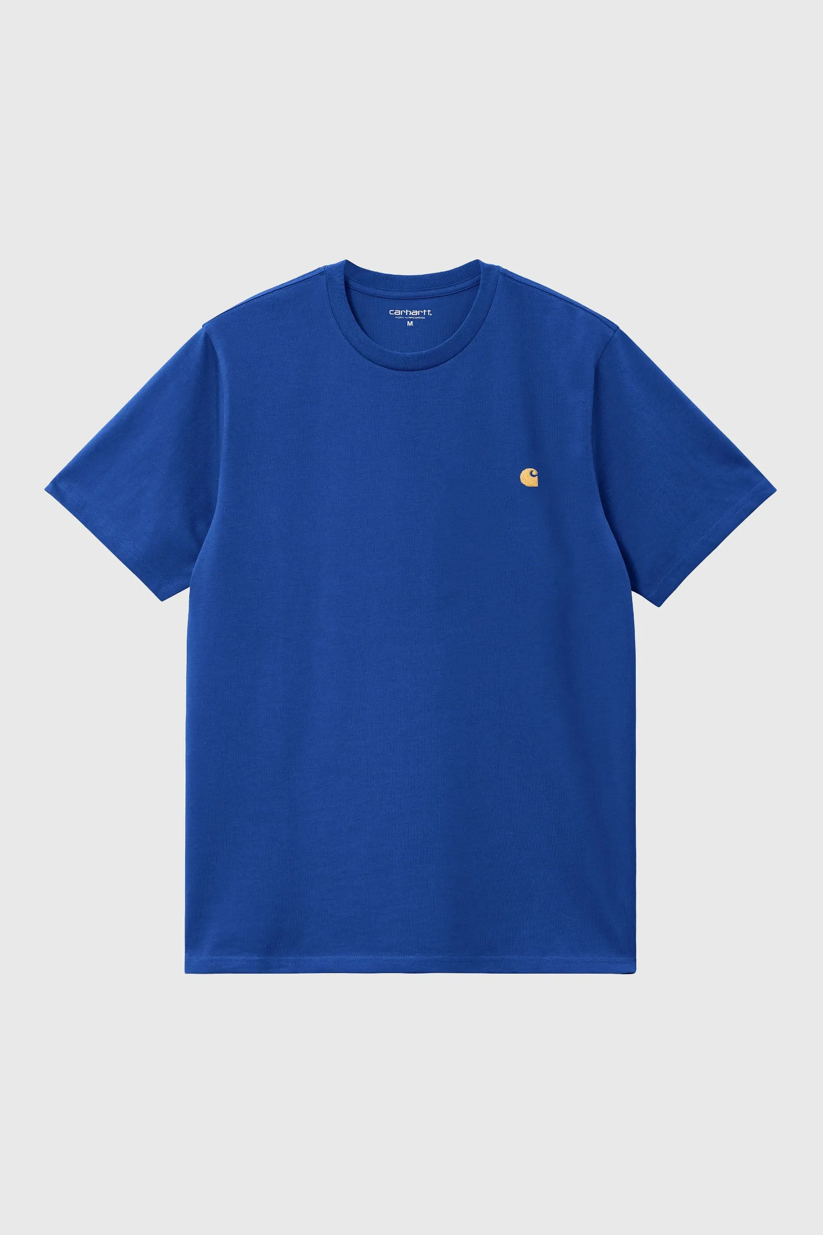 Carhartt WIP T-Shirt S/S Chase Cotone Royal