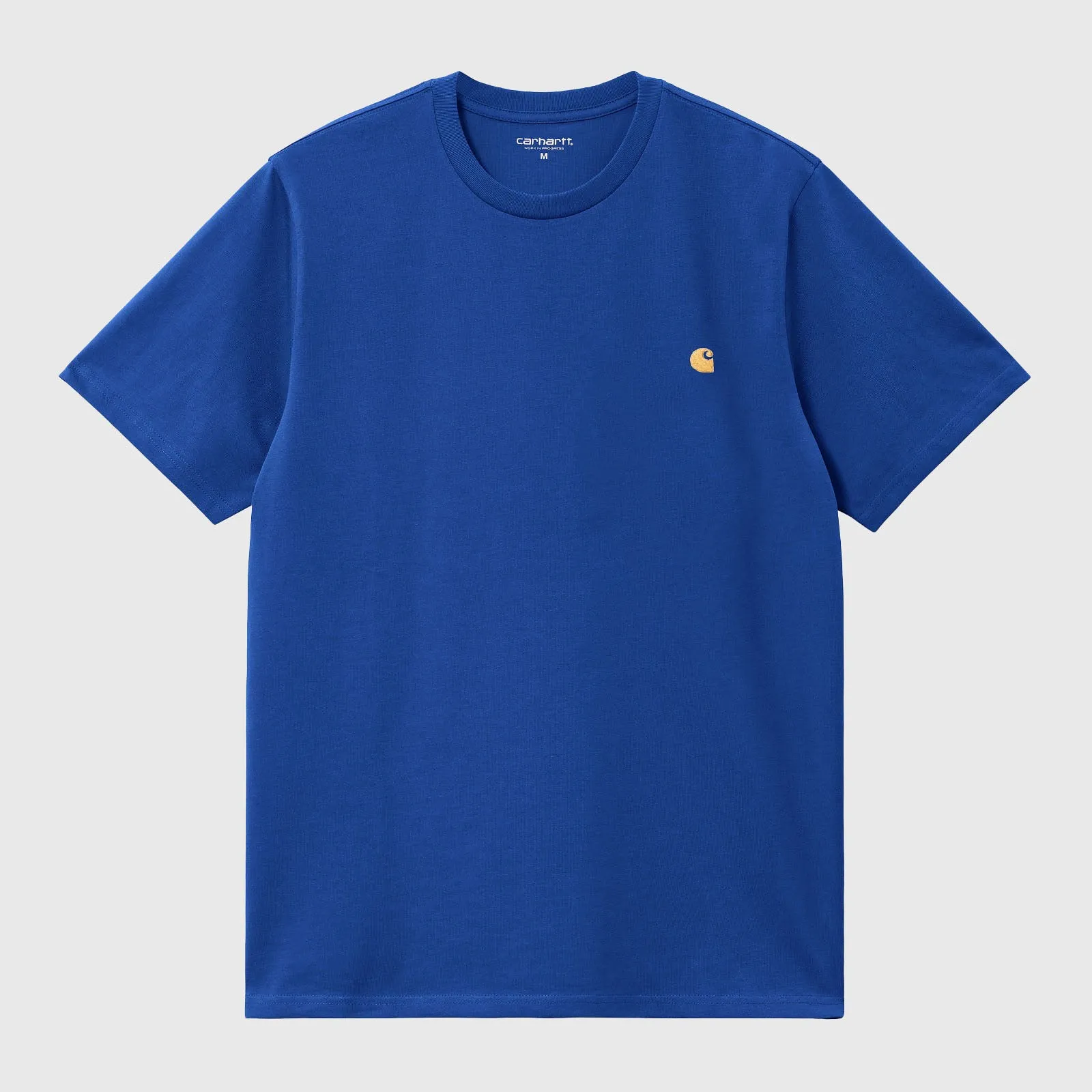 Carhartt WIP T-Shirt S/S Chase Cotone Royal