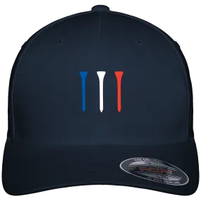 Casquette FlexFit TEES BLEU BLANC ROUGE