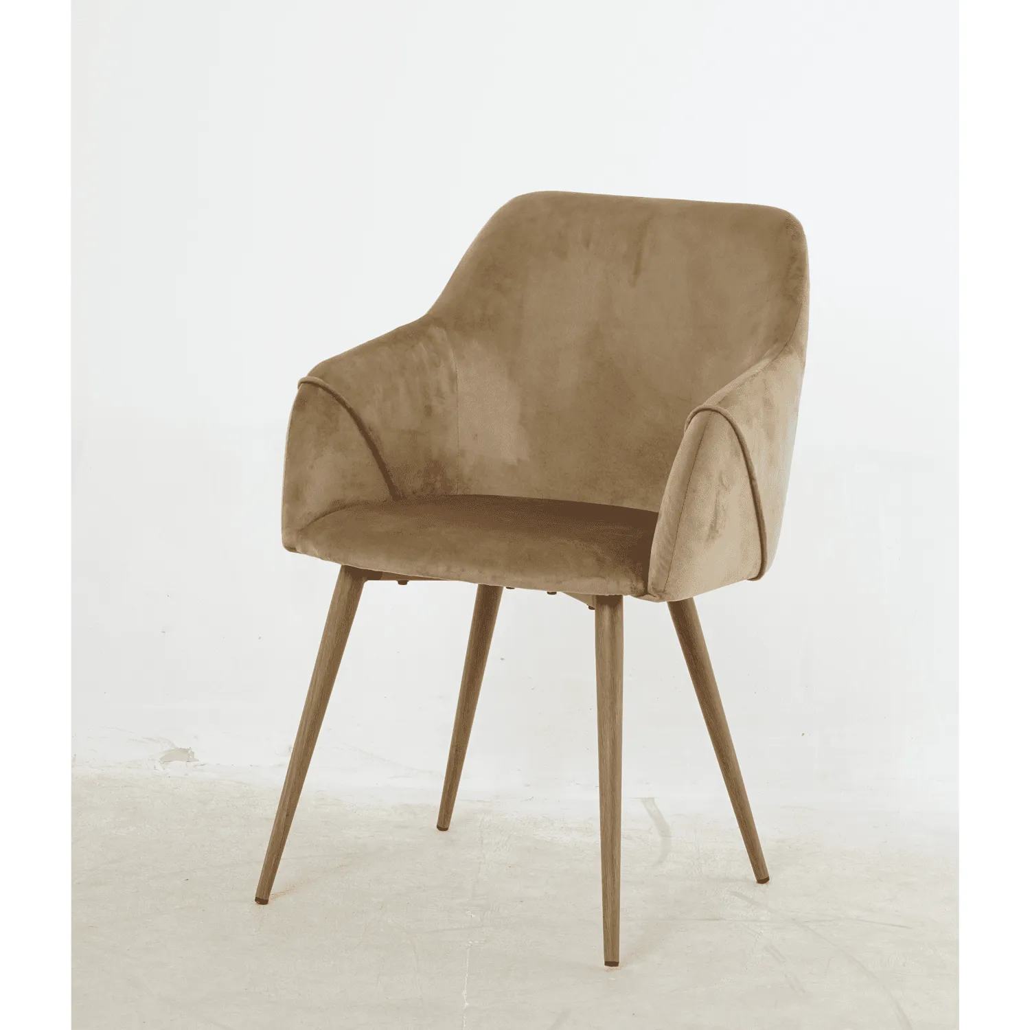 Chair With Arms - Beige