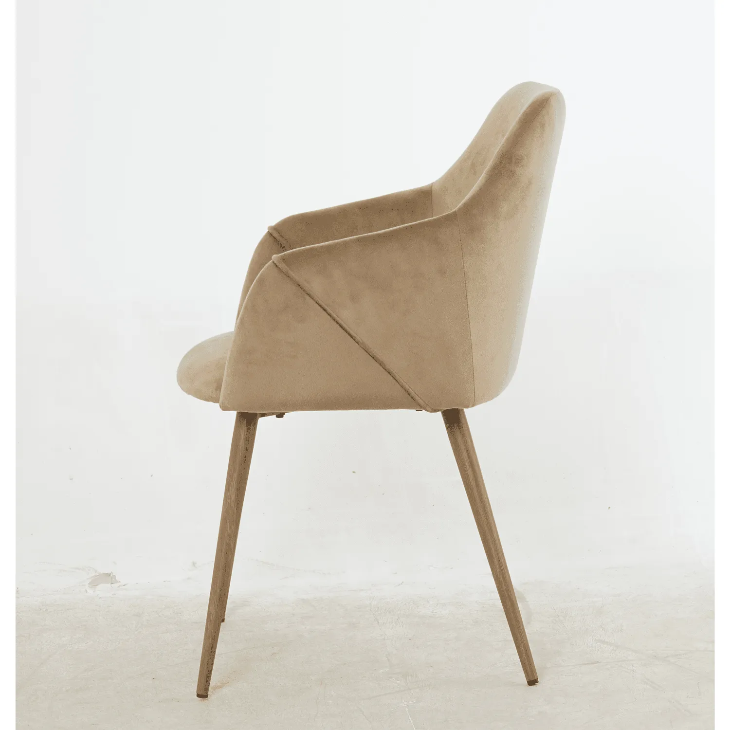 Chair With Arms - Beige