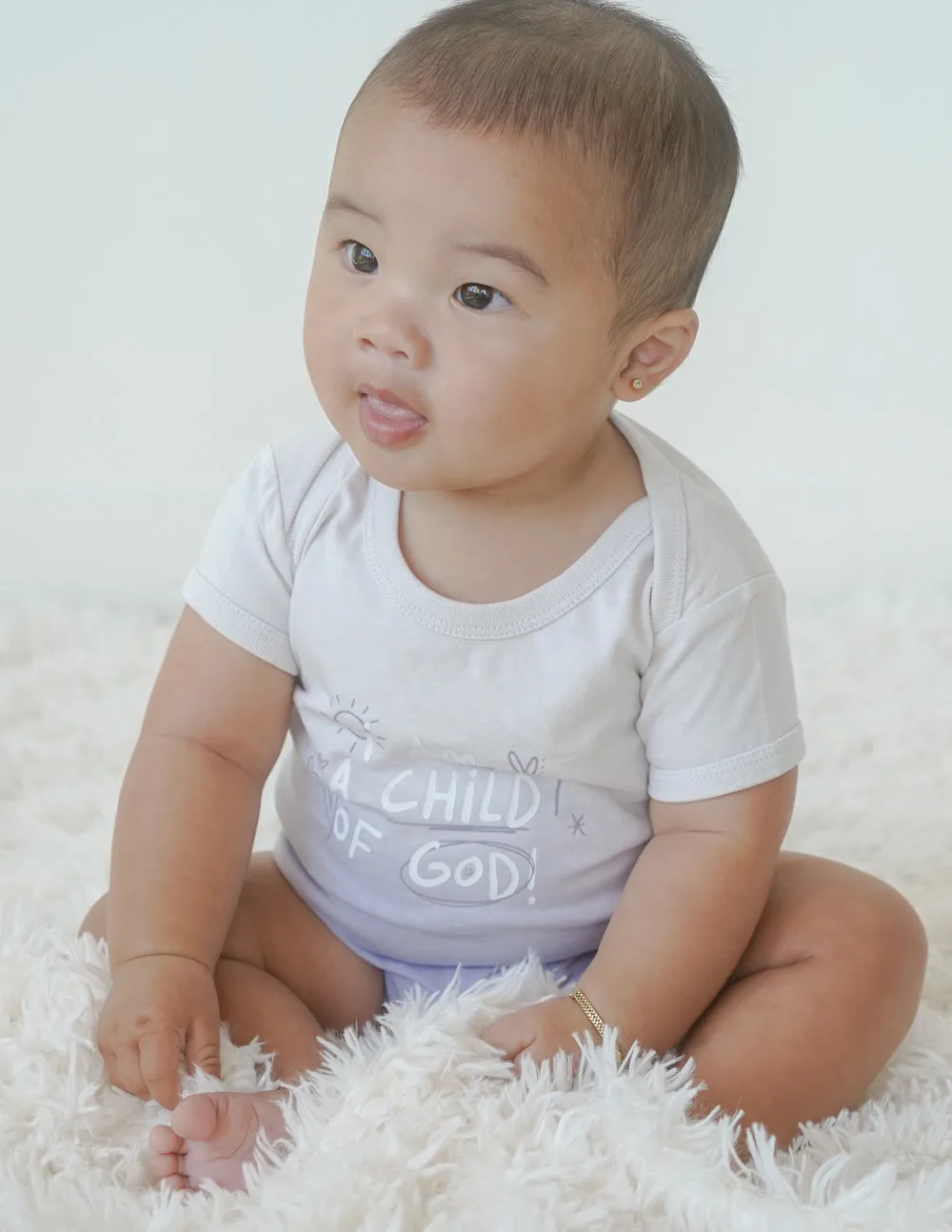 Child of God Purple Onesie