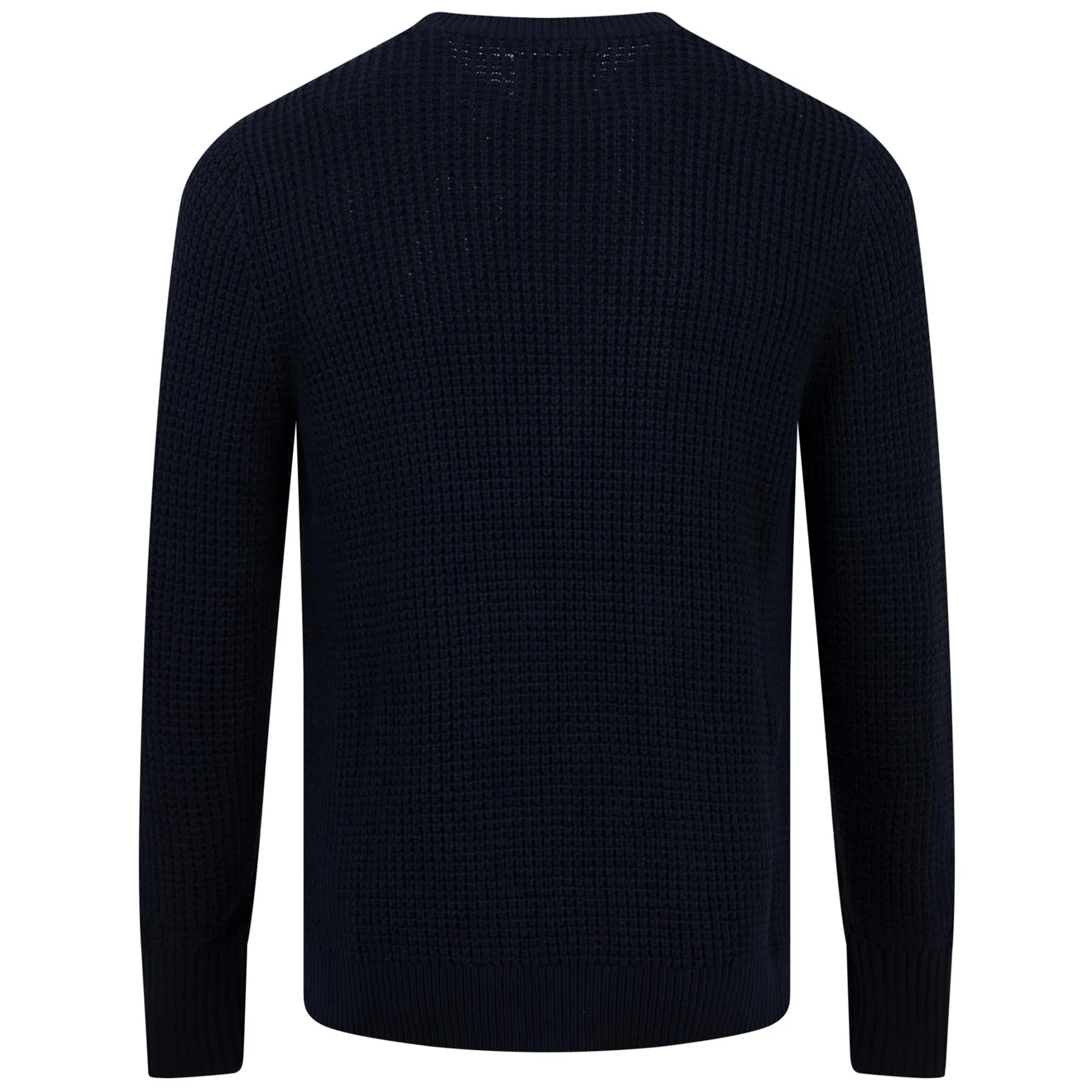 Chunky Knit Pima Cotton Sweatshirt Deep Navy - SS24