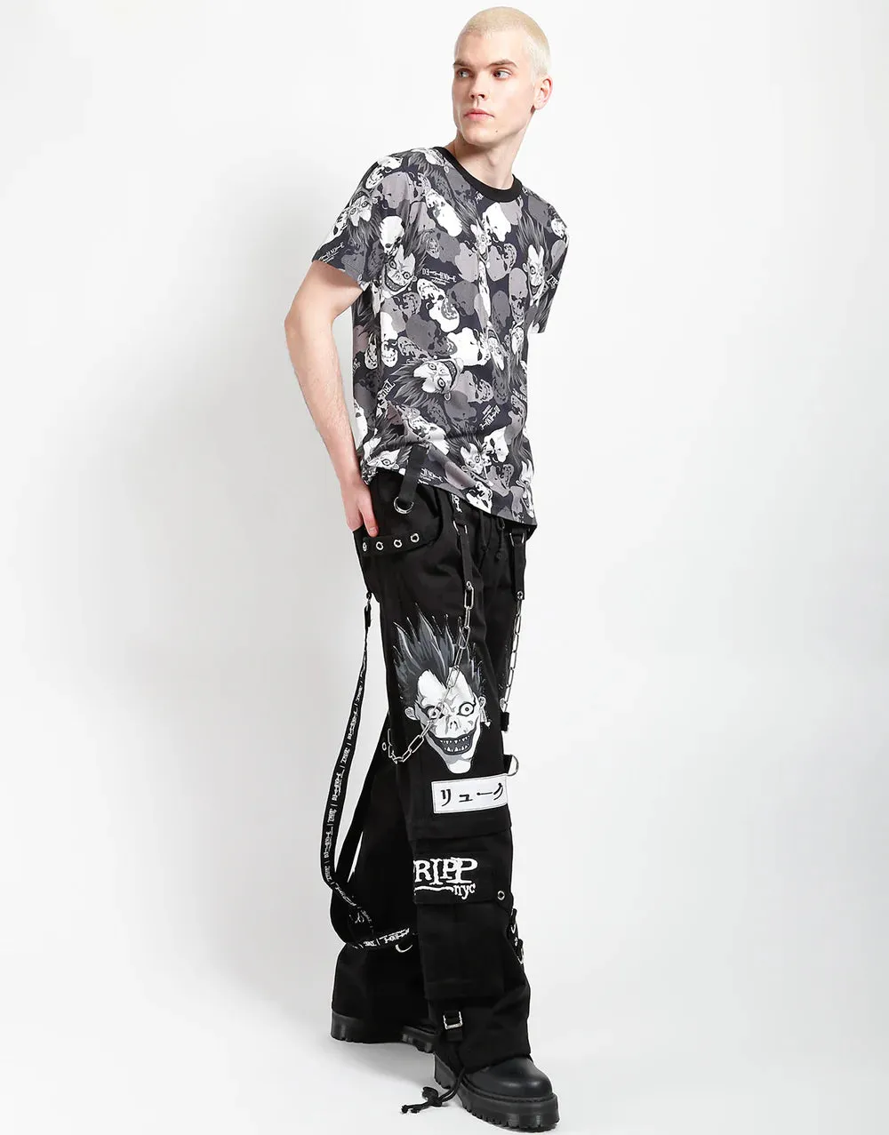 Deathnote Ryuk Chain Pant Black