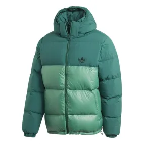 Doudoune Originals Down Regen Hooded Blocked Puffer - Vert - Homme