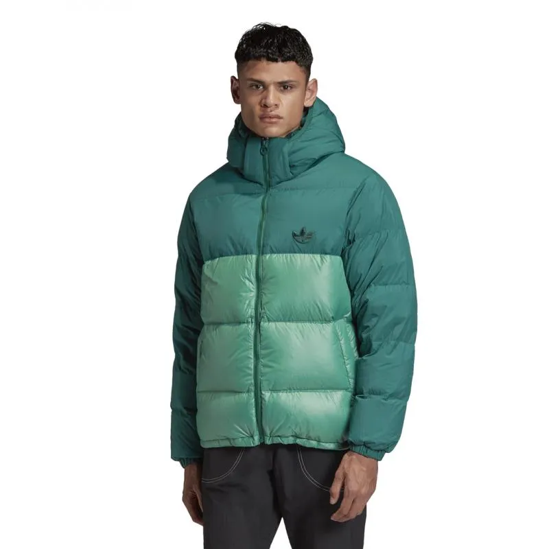 Doudoune Originals Down Regen Hooded Blocked Puffer - Vert - Homme