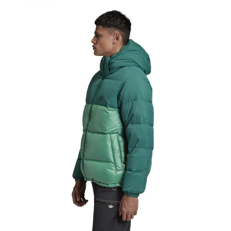 Doudoune Originals Down Regen Hooded Blocked Puffer - Vert - Homme