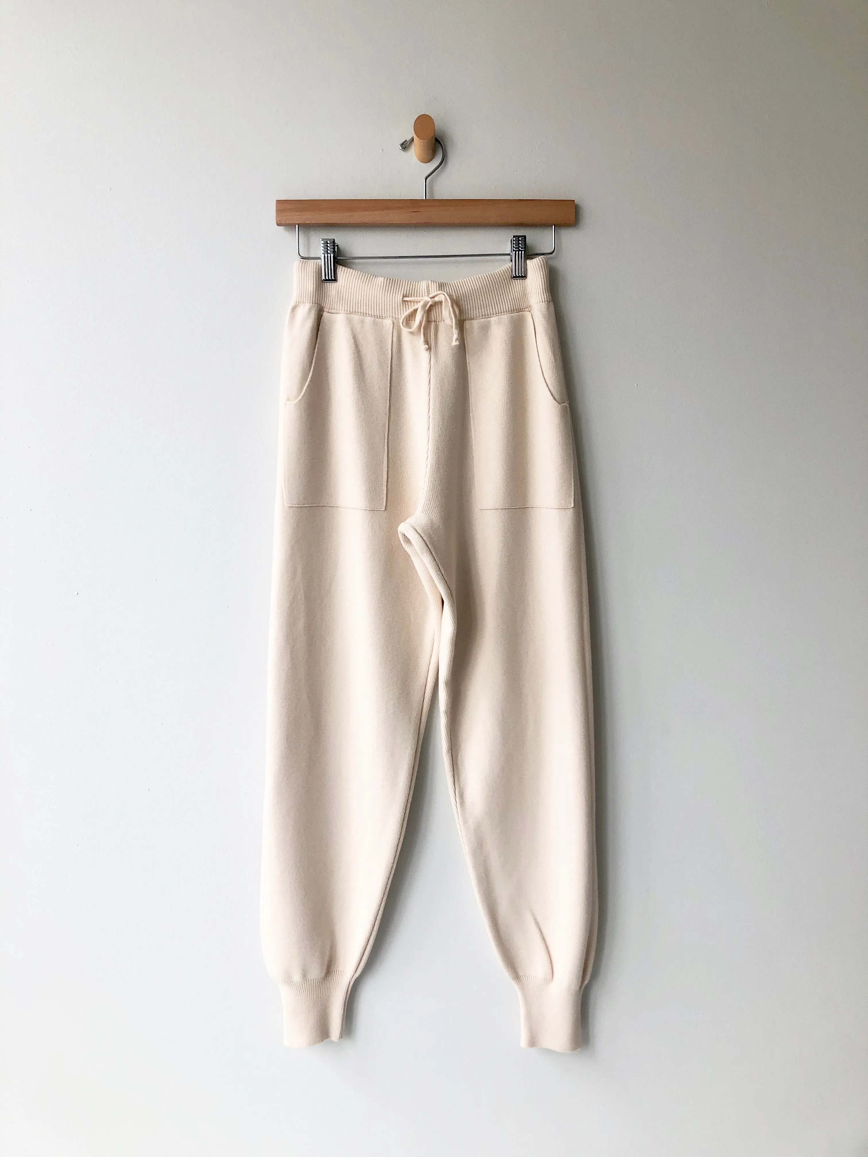 Downy Knit Lounge Pant | Vanilla