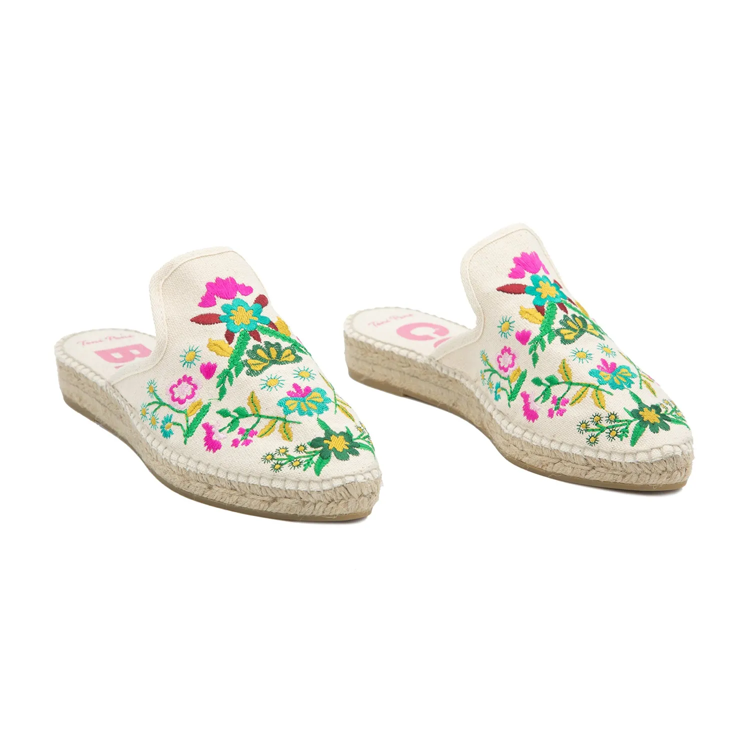 Embroidered Mules style Espadrille for Women - Culip