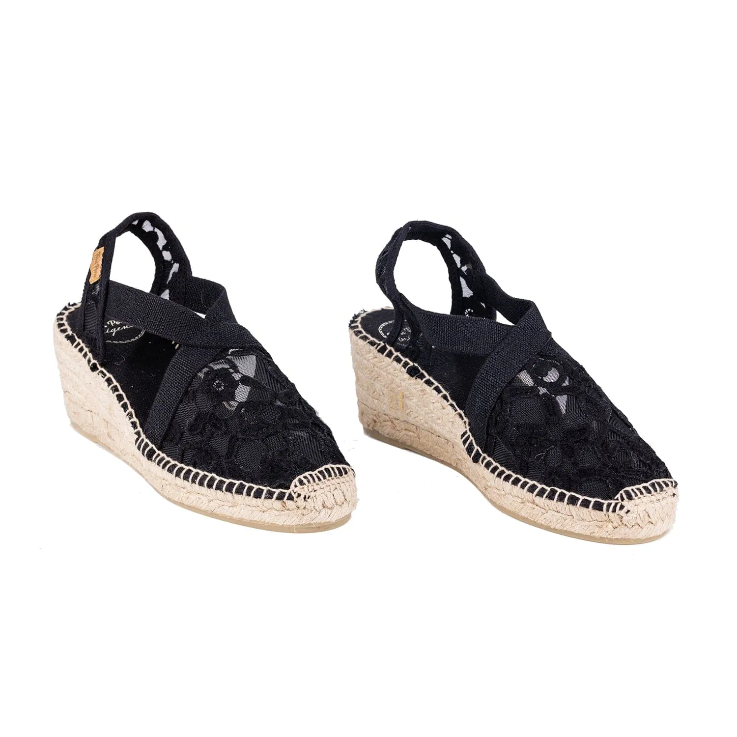 Embroidered Wedge Espadrille for Women - Terra-ZD