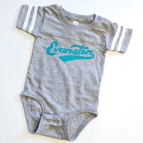 Evanston Script Onesie: 12 Months