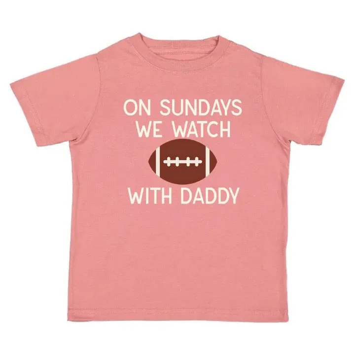 Football Sundays w/Daddy T-Shirt