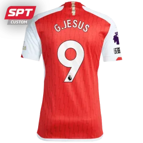 Gabriel Jesus #9 Arsenal FC Adults Home Jersey - 2023/24