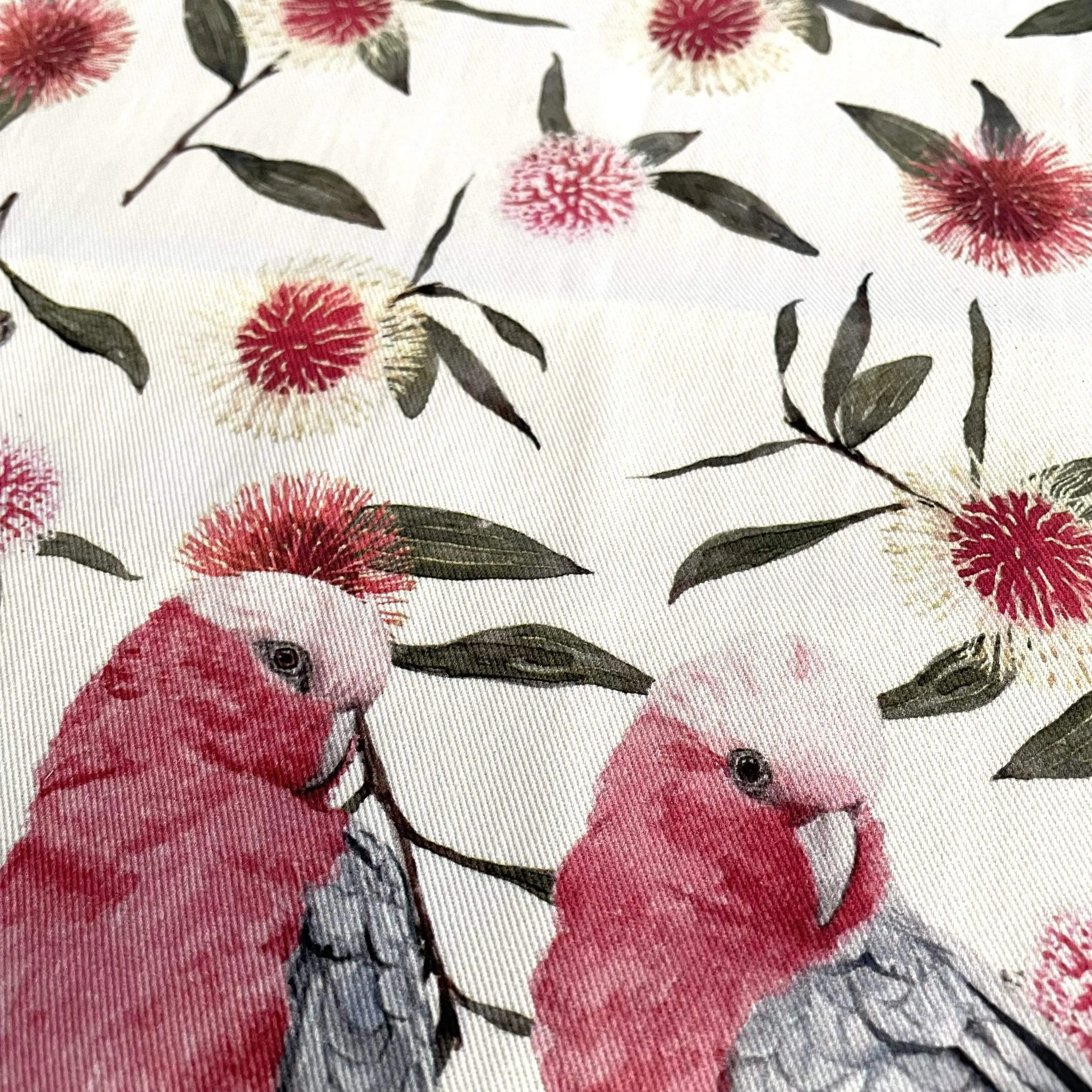 Galah Tea towel