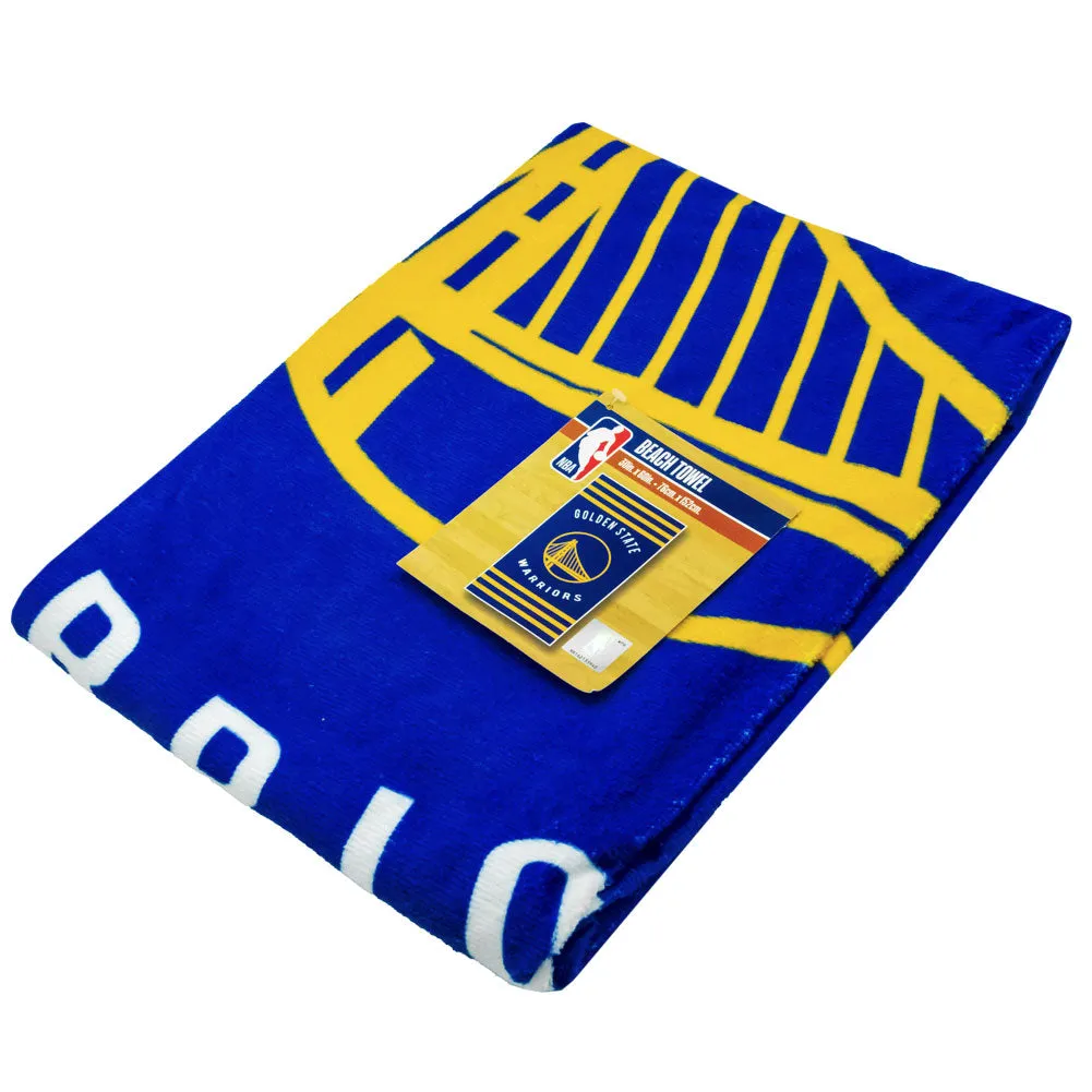 Golden State Warriors Stripe Towel