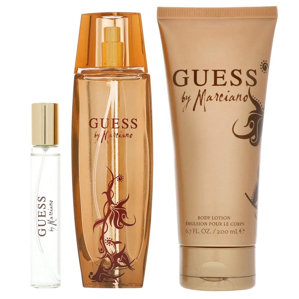 Guess By Marciano 3pc Gift Set Eau De Parfum 3.4 oz 100 ml women