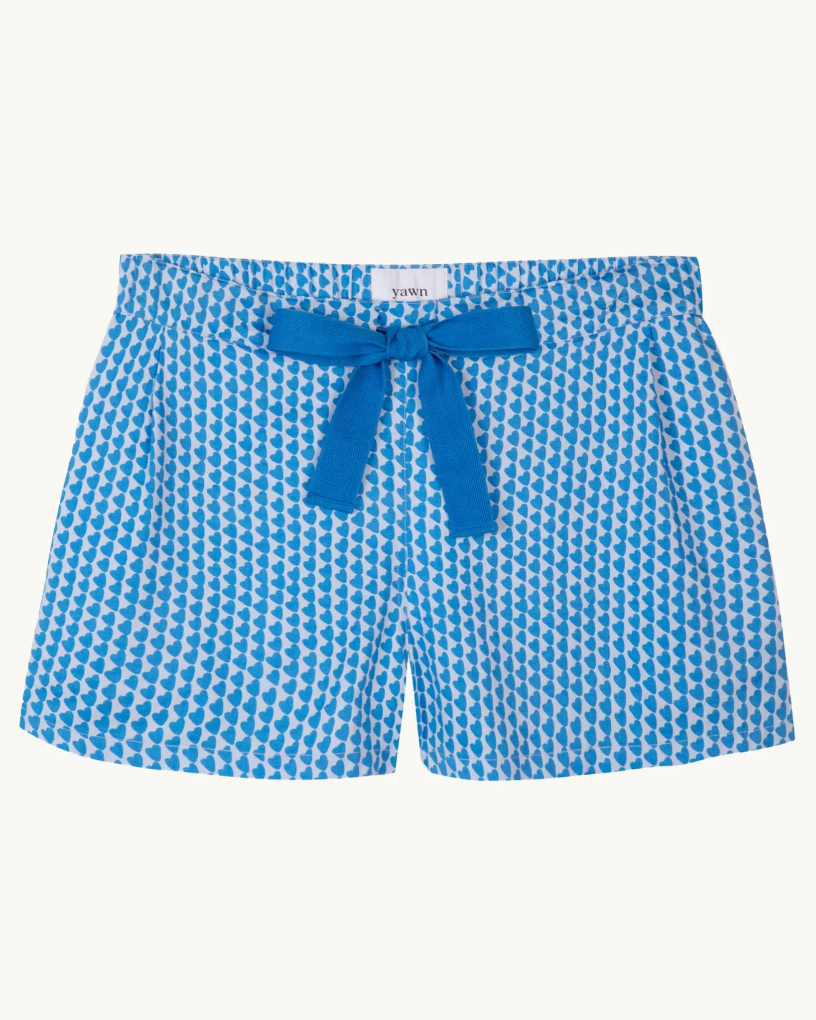 Hounds of Love organic cotton pyjama shorts, blue