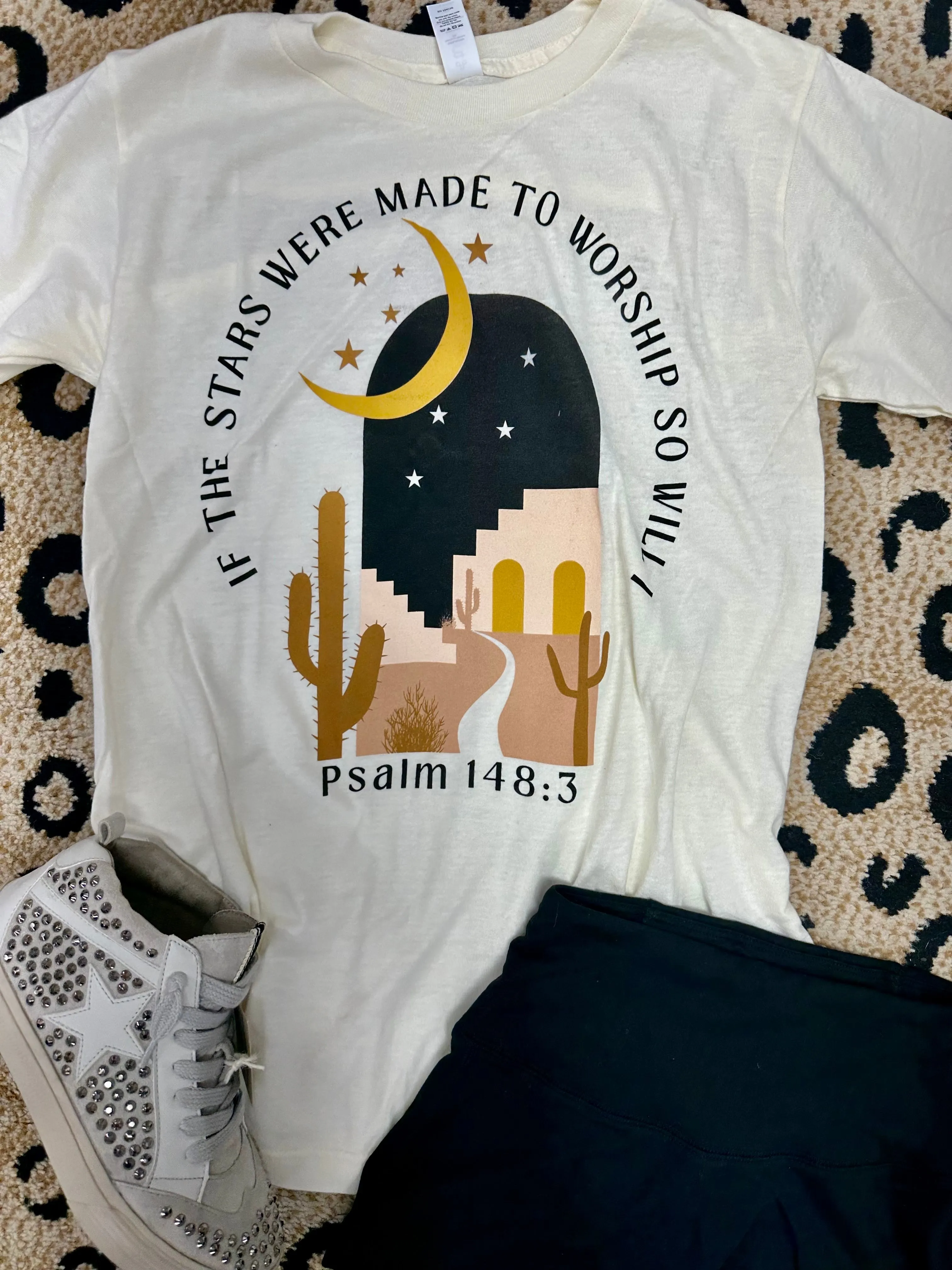 If The Stars Were Made To Worship Tee