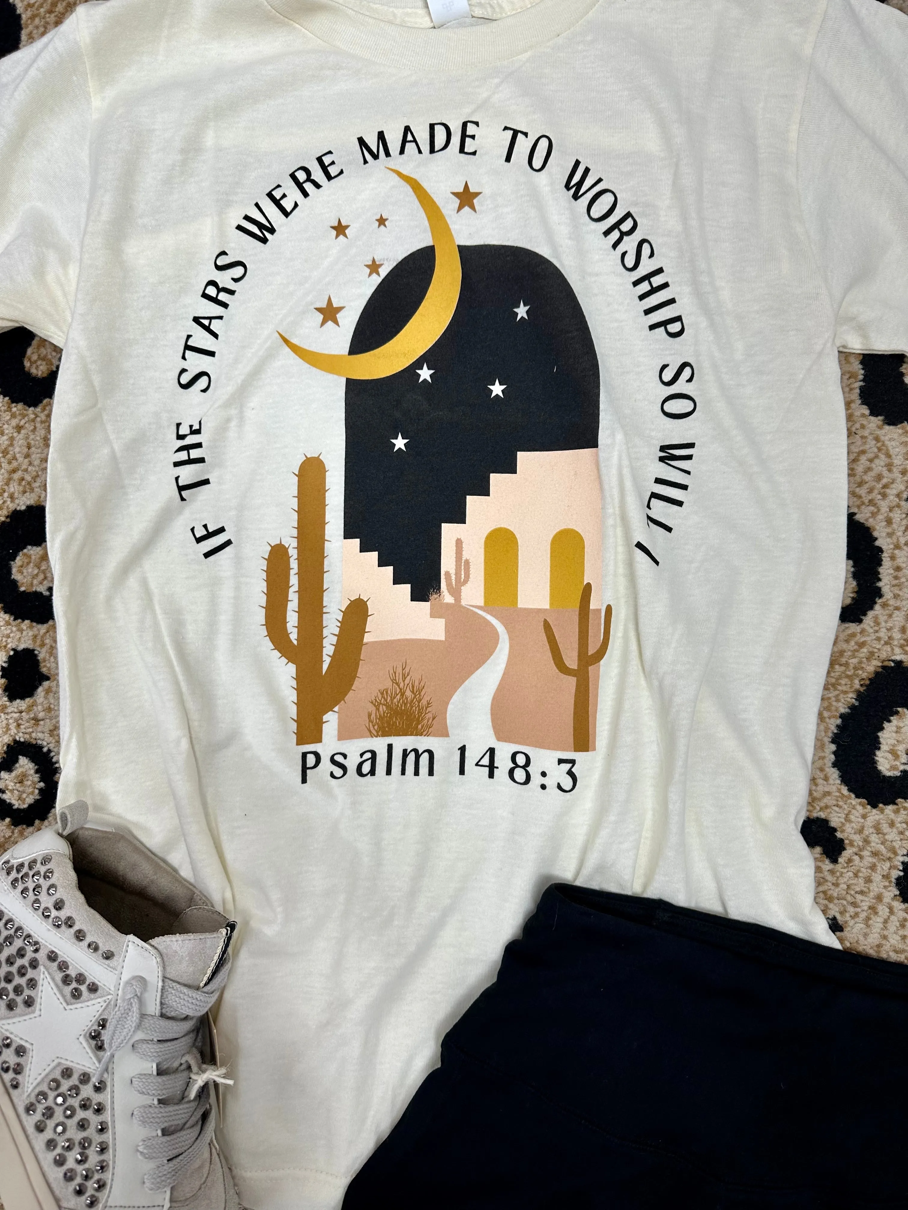 If The Stars Were Made To Worship Tee