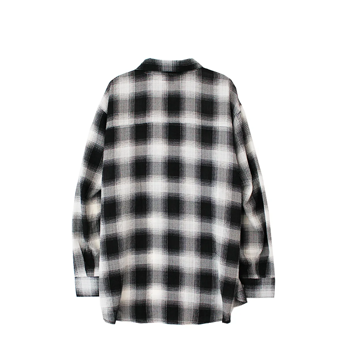 IONSEOUL  |Other Plaid Patterns Unisex Street Style Long Sleeves Shirts