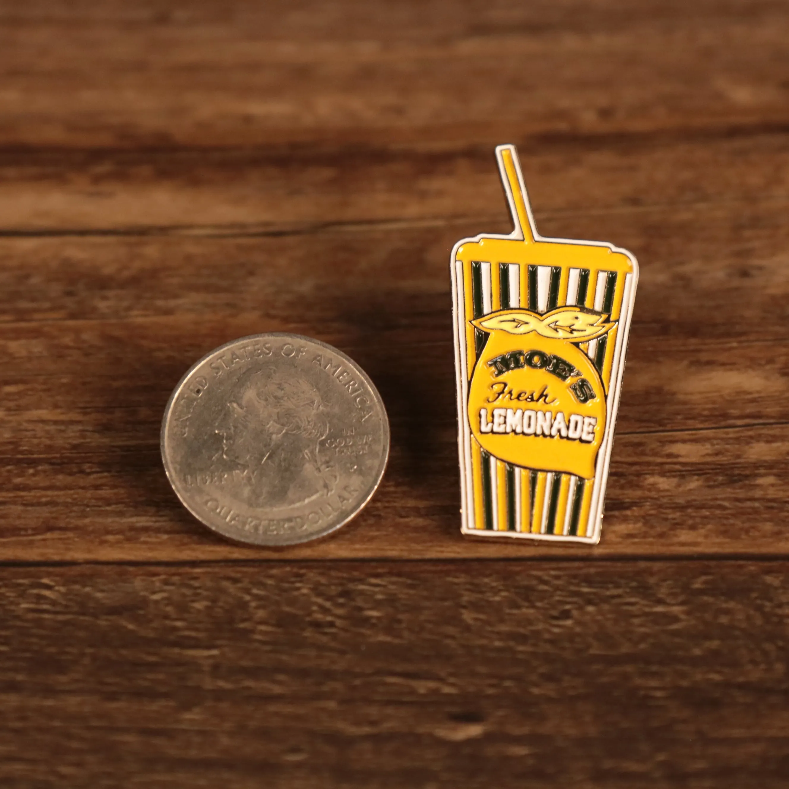 Jersey Shore Moe’s Lemonade Fitted Cap Pin | Enamel Pin For Hat