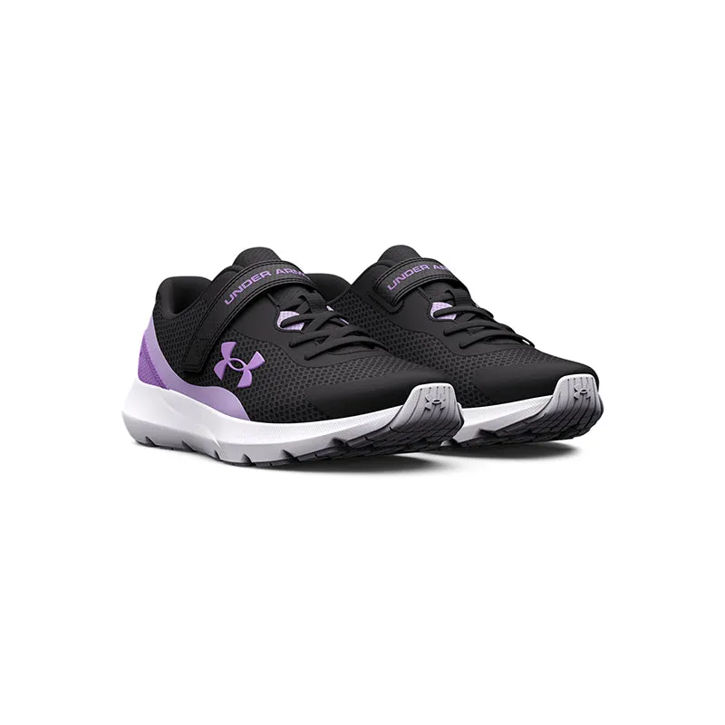 Kid's Preschool Surge 3 Jet Gray/Purple