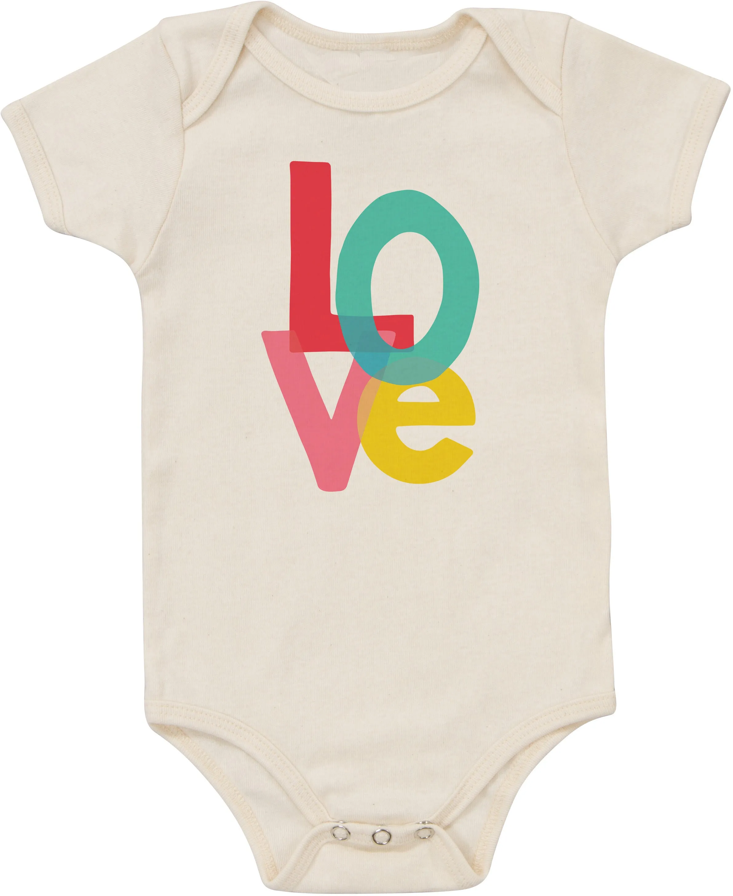 L O V E  Organic Onesie