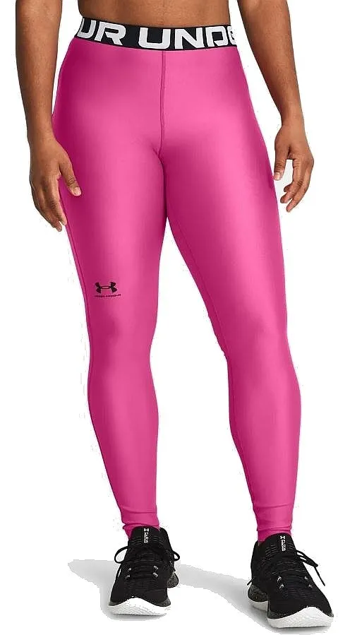 leggings Under Armour HeatGear Authentics - Astro Pink/Black - women´s