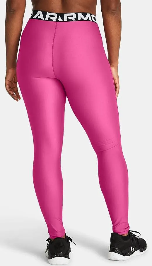 leggings Under Armour HeatGear Authentics - Astro Pink/Black - women´s