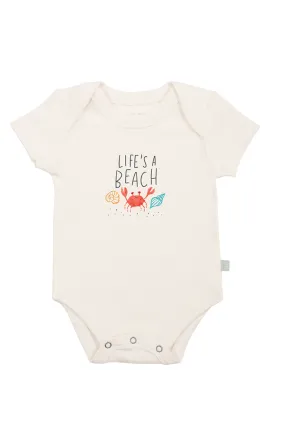 Life’s A Beach Organic Onesie