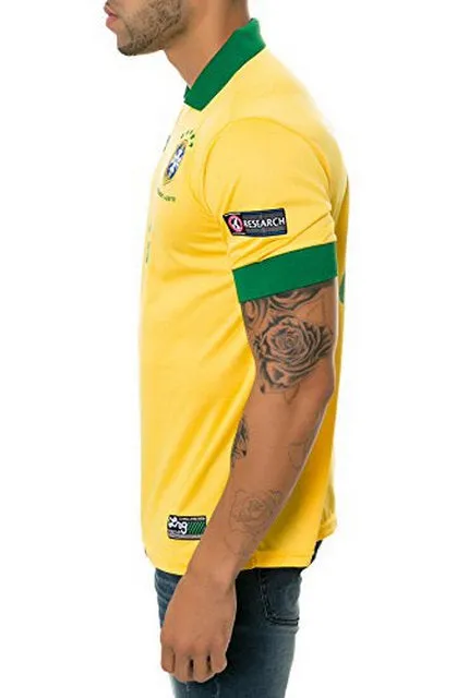 LRG Men's Lifted Brasa Soccer Jersey Yellow