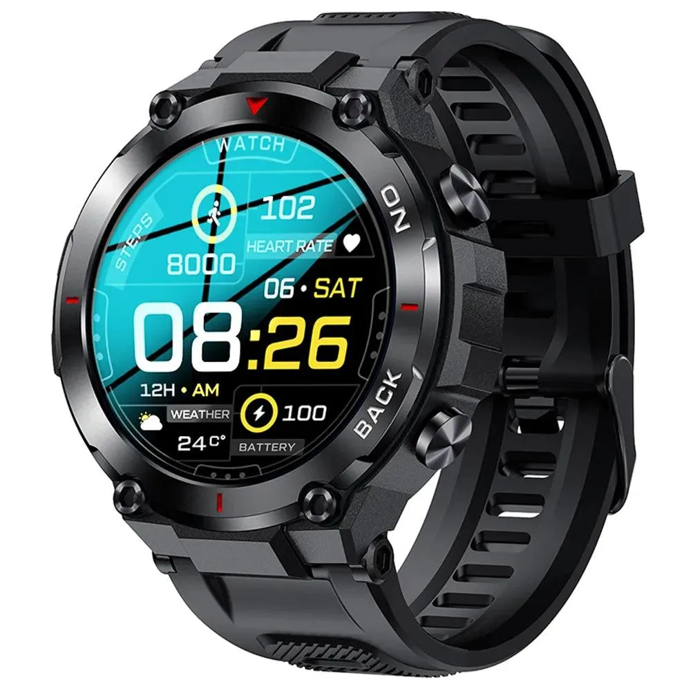 LSW341 Navigator: Stylish GPS Smartwatch for Men