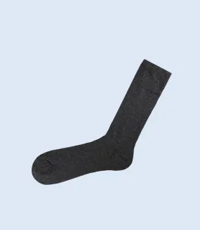 MA1718-CHOCO-Mid-calf Socks For Men