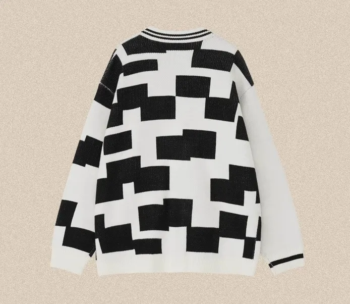 MAMC  |Other Plaid Patterns Monogram Unisex Plain Oversized