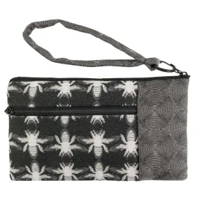 Maruca Beetle Wristlet in Electric Bees Black